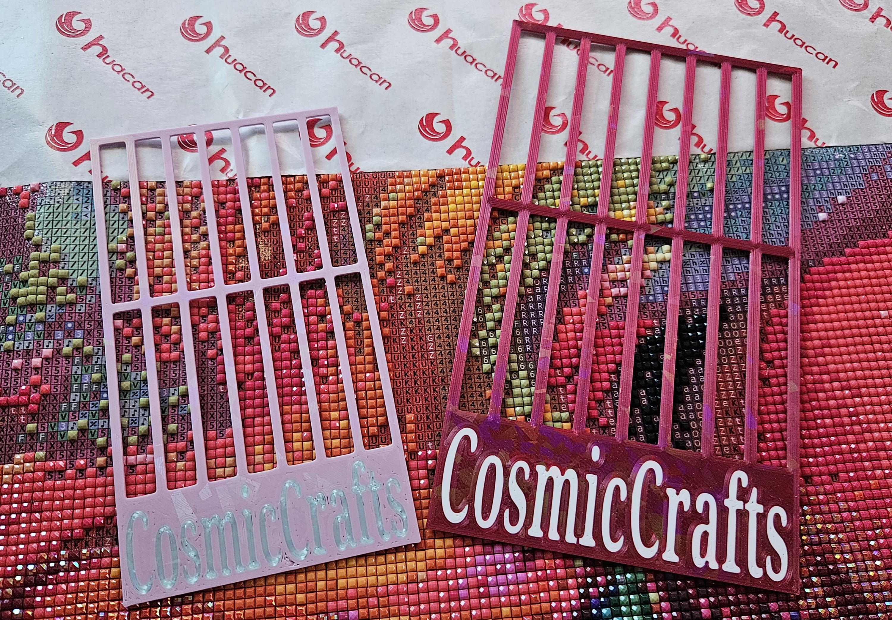 3D Printed Diamond Art Ruler, Compatible With Cosmic Crafts & Forever ...