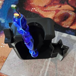 Star Trail Diamond Art Pen Holder with Wax Bowl image 4