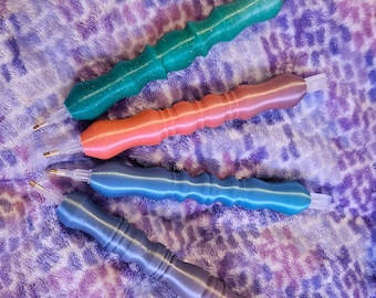 3D Printed Diamond Painting Pen: Carved Wood Style E-Painter Replacement