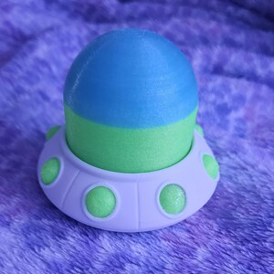 UFOデスクフィジェットトイ：ダイヤモンドアートドリルセパレーター、クラフトアクセサリー 画像 6