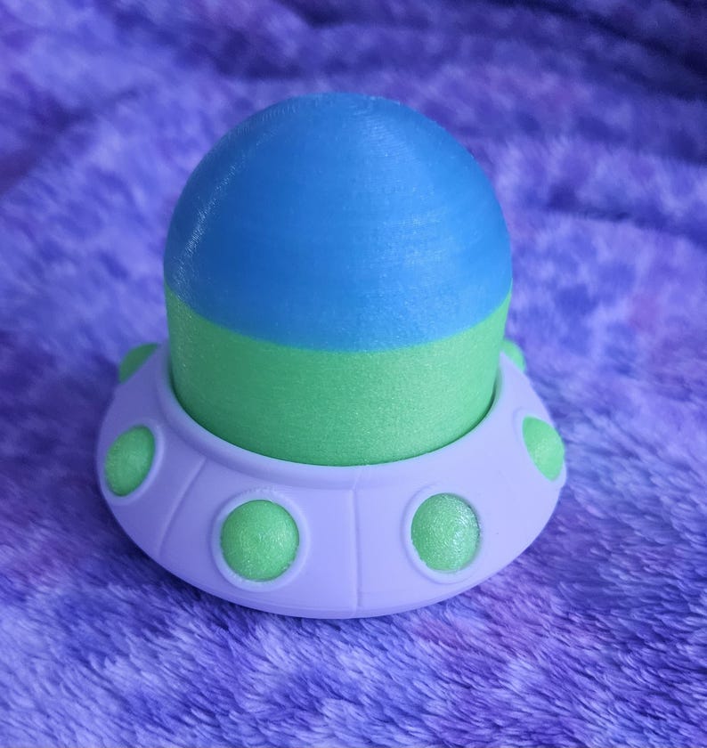 UFOデスクフィジェットトイ：ダイヤモンドアートドリルセパレーター、クラフトアクセサリー 画像 6