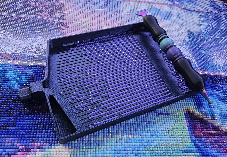XXL Diamond Art Tray: 3D Printed Painting Boat with Washi Feature image 5