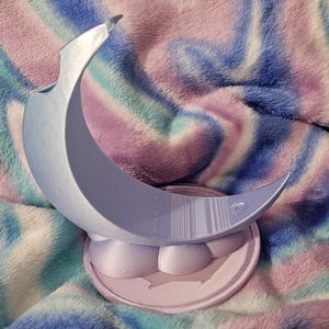 Moon Diamond Art Pen Holder: 3D Printed Craft Tool Stand image 4
