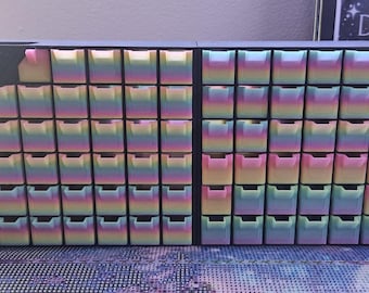 Large 3D Printed Diamond Painting Drill Organizer: Expandable Diamond Art Rhinestone Storage