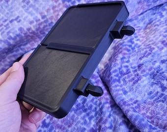 Double Diamond Art Tray with Lids: 3D Printed Painting Accessory
