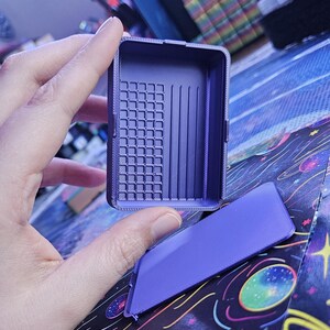 3Dプリントダイヤモンドペインティングトレイ：スライド式蓋付き小型コンボスタッキングトレイ 画像 4