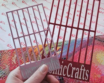 3D Printed Diamond Art Ruler, Compatible with Cosmic Crafts & Forever Young Kits