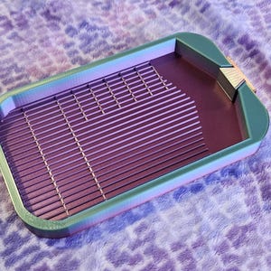 Multi-Placer Grid Diamond Art Tray with Stopper: Diamond Painting Tool image 5