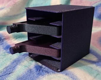Stackable Diamond Art Tray Shelf: 3D Printed Craft Storage