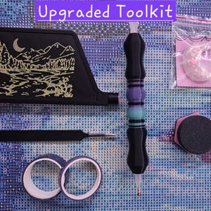 Diamond Art Tool Kit: 3D Pen, Scented Putty & Cover Minder