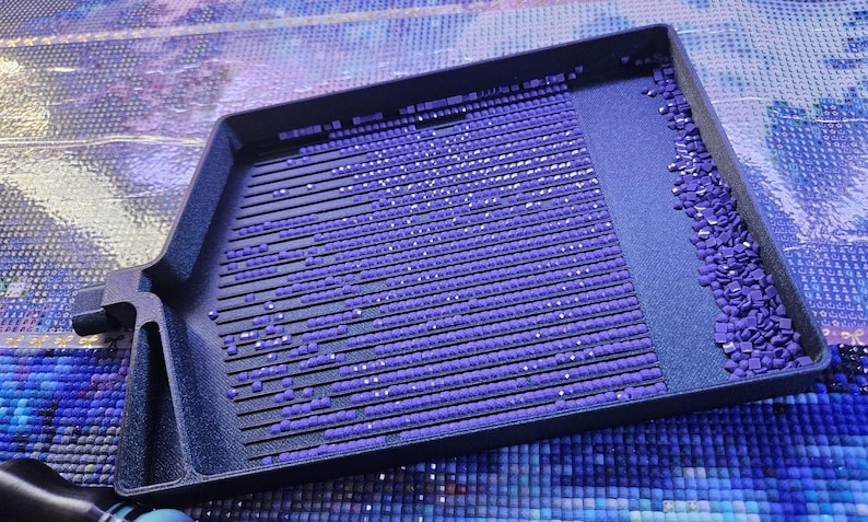 XXL Diamond Art Tray: 3D Printed Painting Boat with Washi Feature image 4
