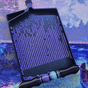 XXL Diamond Art Tray: 3D Printed Painting Boat with Washi Feature