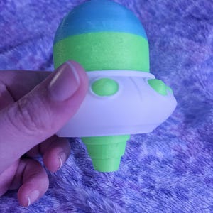 UFOデスクフィジェットトイ：ダイヤモンドアートドリルセパレーター、クラフトアクセサリー 画像 7