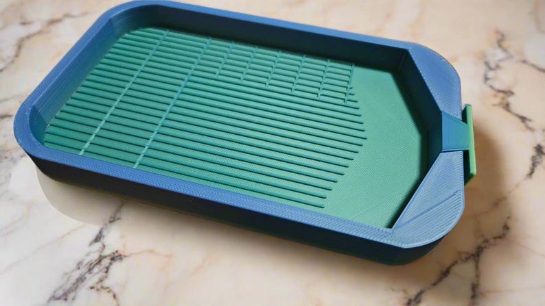 Multi-Placer Grid Diamond Art Tray with Stopper: Diamond Painting Tool image 4