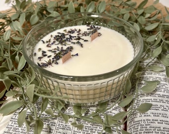 White Sage and Lavender All Natural Soy Candle