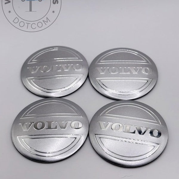 4PCS 56mm VOLVO Stickers Emblems: Unleash the Exquisite Potential of Your Car with Just Chrome