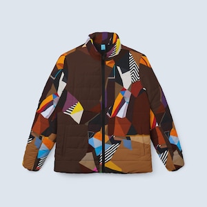 Women&#39;s puffer jacket Brown puffer jacket for women Colorful puffer jacket Women&#39;s puffer coat multicolored puffer coat for women Bright