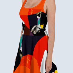 Mini dress for women Colorful mini dress Women&#39;s mini dress colorful Bright mini dress Women&#39;s dress for event dress for women Bright dress