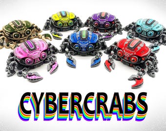 Cyber Crab - 3D Printed Multicolor