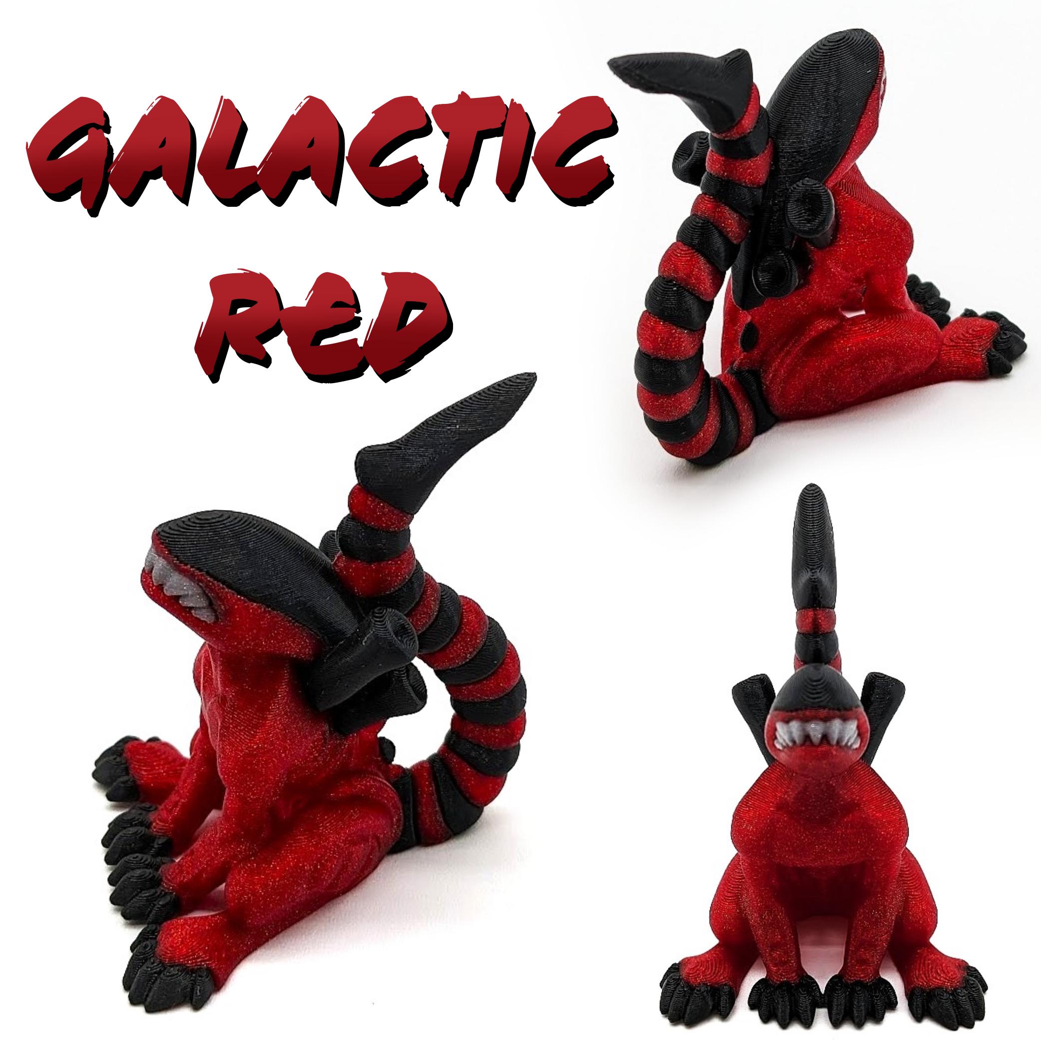 Aliens - Multicolor 3D Printed Alien Statue, Classic Horror, Cute Desk ...