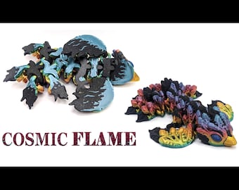 Articulated Multi-color Baby Phoenix - 3D Print