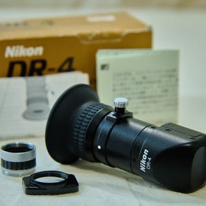 Acessório de visualização em ângulo reto Nikon DR-4 totalmente embalado