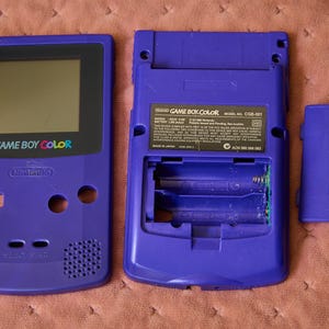 Nintendo Game Boy Color case with display, buttons and speaker
