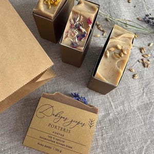 BEER SOAP GIFT Set, four bars