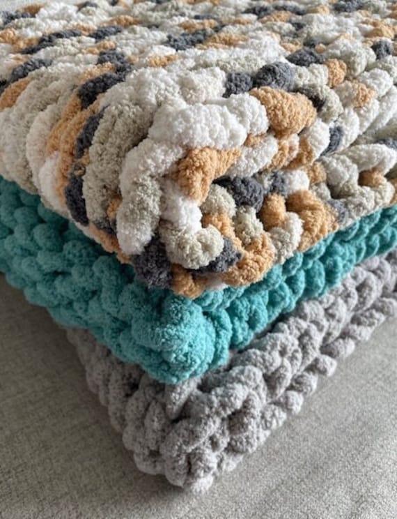 Where to buy yarn for chunky knit blanket new arrivals