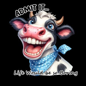 Lovely Cow Stickers