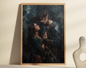 Quicksilver, Kingfisher Art, Saeris Fane, Fae & Alchemy, Callie Hart, Bookish Wall Art, Bookish Decor, Book Art, Gift Ideas for Book Lovers