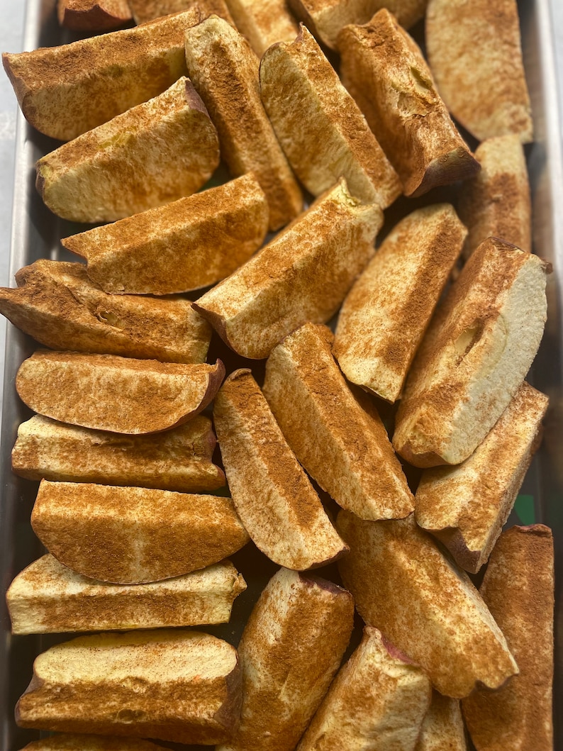 Freeze Dried Cinnamon Apple Slices - Etsy