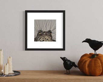 Mr Toad's Speech Giclee Print Whimsical Art Children's Illustration ...