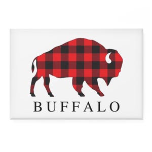 Copy of Buffalo New York Button Magnet