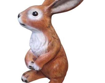 XL Easter Bunny natural, a highlight for your Easter decorations! Easter Bunny, Rabbit Figurine, XL Easter Decoration
