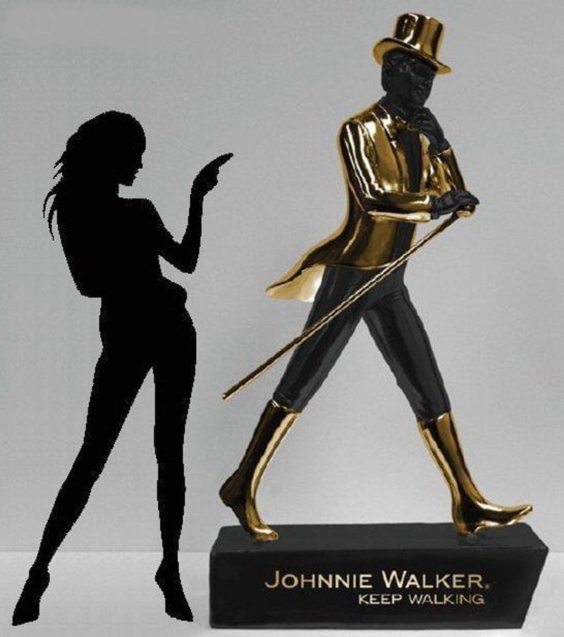 Luxury Whisky Brand Figure Sculpture 190 Cm, Collector's