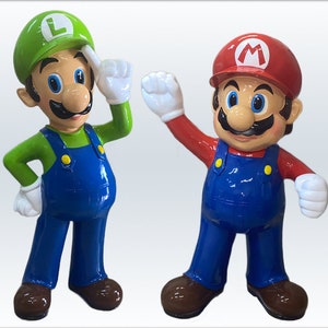 Lebensgroße Figuren, Nintendo Spiel Charakter Statuen, Dekorative Statuen, Lebensgroße Dekostücke