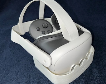 Meta Quest 3 privacy and controller stand