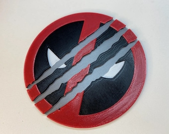 Marvel Deadpool Coaster Wolverine Clash (Pack of 5)