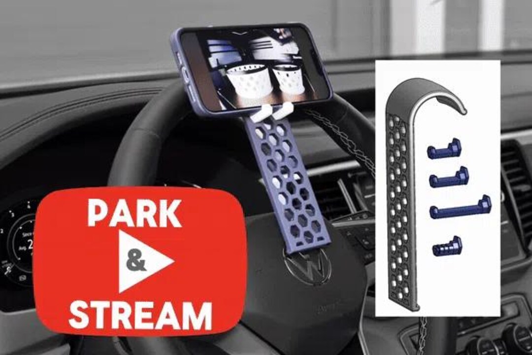 Steering Wheel Phone Mount