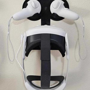 Meta Quest 3 /3S* Wall Mount (Works with Elite Strap Battery too)
