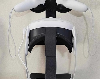 Meta Quest 3 /3S* Wall Mount (Works with Elite Strap Battery too)