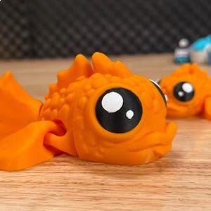 Articulated 3D Printed Animal Toy 3 Piece