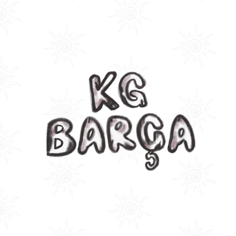 Printable Karol G FC Barcelona PNG hand drawn KG Barca, manana sera bonito, new rosy pink hair Gatubela, art digital download zdjęcie 3