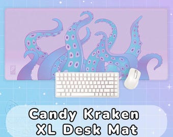 Candy Tentacles Desk Mat | XL Gaming Size