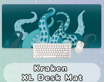 Kraken Desk Mat | XL Gaming Size