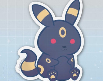Umbreon Sticker | Waterproof | Great on laptops & water bottles