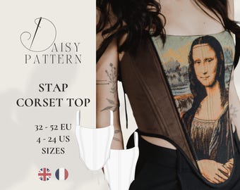 Strap Corset Top PDF Sewing Pattern