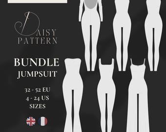 Jumpsuit Bundle PDF Sewing Pattern