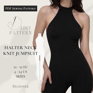 Knit Halter Dress Pattern - Etsy